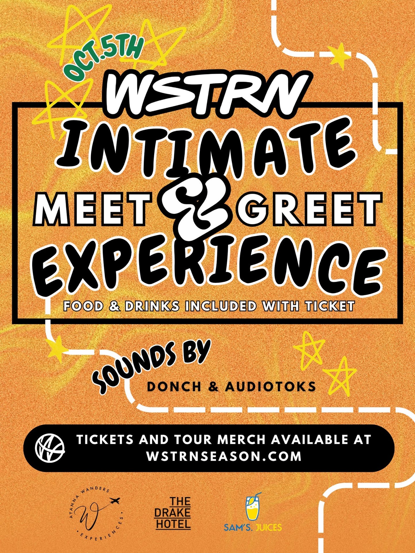 MEET WSTRN IN TORONTO ON OCTOBER 5TH